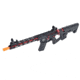 Lancer Tactical Enforcer Blackbird Skeleton AEG, Black/Red, LT-30BCR-G2-ME