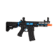 Lancer Tactical Enforcer Needletail Skeleton Crane Stock Low FPS, Black/Navy Blue, LT-29BACNL-G2-ME