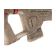 Lancer Tactical Enforcer Night Wing Skeleton AEG w/ Alpha Stock, Tan/Red, LT-33TCR-G2-ME