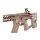 Lancer Tactical Enforcer Night Wing Skeleton AEG w/ Alpha Stock, Tan/Red, LT-33TCR-G2-ME