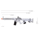 Lancer Tactical Enforcer Night Wing Skeleton AEG w/ Alpha Stock, White/Black, LT-33WCB-G2-ME