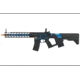 Lancer Tactical Enforcer Series Proline Night Wing Skeleton AEG Rifle, Black/Blue, LT-33BCN-G2-ME