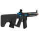 Lancer Tactical Enforcer Series Proline Night Wing Skeleton AEG Rifle, Black/Blue, LT-33BCN-G2-ME
