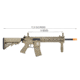 Lancer Tactical Gen 2 Proline M4 Evo Airsoft AEG Rifle, Tan, LT-12T-G2-ME