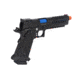 Lancer Tactical Knightshade Hi-Capa Gas Blowback Airsoft Pistol, Black/Blue, LTX-6BN