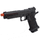 Lancer Tactical Knightshade Hi-Capa Gas Blowback Airsoft Pistol, Black/Red, LTX-6BR