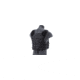 Lancer Tactical Lightweight Molle Tactical Vest with Retention Cords, Black, CA-1897B