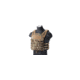 Lancer Tactical Lightweight Molle Tactical Vest with Retention Cords, Camo, CA-1897C