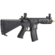 Lancer Tactical Proline 7in KeyMod Airsoft AEG Rifle w/ Stubby Stock, Black, LT-14BBU-G2-ME