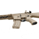 Lancer Tactical Proline 7in KeyMod Airsoft AEG Rifle w/ Stubby Stock, Tan, LT-14BTU-G2-ME