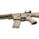Lancer Tactical Proline 7in M-LOK Battle Hawk Airsoft AEG w/ Stubby Stock, Tan, LT-34TU7-G2-ME