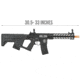 Lancer Tactical Proline Enforcer Battle Hawk 10in M4 Airsoft Rifle w/ Alpha Stock, Black, LT-34BB10-G2-ME