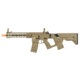Lancer Tactical Proline Enforcer Battle Hawk 10in M4 Airsoft Rifle w/ Alpha Stock, Tan, LT-34TB10-G2-ME