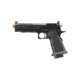 Lancer Tactical Stryk Hi-Capa 5.1 Gas Blowback Airsoft Pistol w/ Red Dot Mount, Black, LTX-7B-M