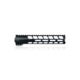 LANTAC SPADA-ML Freefloat Handguard, M-LOK, 10.5 inch, 6005A-T6 Aluminum, Black, 01-HG-010-SPADA-ML