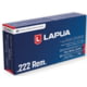 Lapua .222 Remington 55 Grain Full Metal Jacket (FMJ) Brass Cased Centerfire Rifle Ammunition