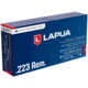 Lapua .223 Remington 55 Grain Full Metal Jacket (FMJ) Brass Cased Rifle Ammunition