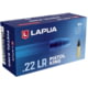 Lapua Pistol King .22 Long Rifle 40-Grain Lead Round Nose (LRN) Brass Rimfire Ammunition