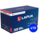 Lapua Scenar-L .308 Winchester 175 grain Scenar-L Open Tip Match Brass Cased Centerfire Rifle Ammo, 500 Rounds, 4317520