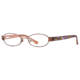 Laura Ashley Sugar &amp; Spice SELG SUGR00 Eyeglass Frames - Cocoa SELG SUGR004725 BN