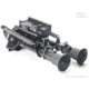 LaRue Tactical Harris Bipod Adapter, Black, LT130