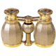 Lascala Optics Hamlet Opera Glasses, Titanium Body, Golden Rings LSH-07
