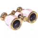 Lascala Optics Hamlet Opera Glasses, Titanium Body, Golden Rings LSH-07
