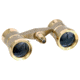 LaScala Optics OTHELLO Opera Glasses 3X25 Binoculars With Red Light, COLORS Titanium Body, Golden Rings LaScala OTHELLO Opera Glasses