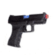 Laser Ammo Recoil Enabled Gas Blowback Training Pistol, KWA ATP-C, SureStrike Red Laser, Black RETP-ATP-C