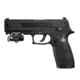 Laser Ammo Recoil Enabled Gas Blowback Training Pistol, Sig Sauer P320, Laser Ammo Spider Kit, SureStrike Red Laser, Black, RETP-SIGP320