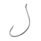 Lazer Sharp Kahle Hook,Offset,Up Eye,Non-Forged,Plain Shank,Needlepoint,Platinum Black Plus,U-Pack Hooks L144BKUH-4/0