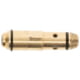 LaserLyte Laser Cartridge Trainer, Bore Sighter, 9mm Luger, Red Laser, Gold, 1226992