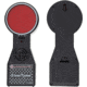 LaserLyte SteelTyme Laser Training Target 2 Pack, Compatible with Training Lasers, Black/Red, 1231433