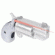 LaserLyte V-Mag Grip Red Laser Sight,.22 Magnum,Pearl White, NAA-VCW