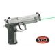 LaserMax Green Laser Sight for Beretta 92, 96 and Taurus 92, 99, 100, 101, LMS-1441G