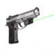 LaserMax Lightning Rail Mounted Laser Sight, GripSense Activation, 5mW Green Laser, Black, GS-LTN-G