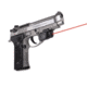 LaserMax Lightning Rail Mounted Laser Sight, GripSense Activation, 5mW Red Laser, Black, GS-LTN-R