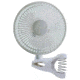 LASKO 6in 2-Speed Clip Fan, White 2004W