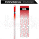 Last Chance WrapWorks Stock Archery Made Easy White/Red Fade Precision Fixed Standard, 1503375