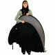 Lastolite 6inx7in Collapsible Black / Mid Grey LL-LB67GB