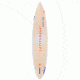 Latitude 44 Women,s Good Juju Paddle Board, Paulownia Wood, T6-TEC Construction, 11,6in, Purple, Org, Wood, L44GJJ116