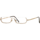 Laura Ashley Christal SELA CHRI00 Eyeglass Frames - Gold SELA CHRI005245 GO