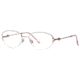 Laura Ashley Julianne SELA JULA00 Single Vision Prescription Eyewear - Ivory Rose SELA JULA005135 SV