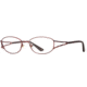 Laura Ashley Laurel SELA LAUR00 Eyeglass Frames - Burgundy SELA LAUR005335 BUR