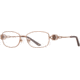Laura Ashley Lilybell SELA LILB00 Bifocal Prescription Eyeglasses - Caramel SELA LILB005435 BN