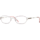 Laura Ashley Lucille SELA LUCI00 Bifocal Prescription Eyeglasses - Pink Silver SELA LUCI005335 PK