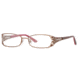 Laura Ashley Maggie SELA MAGG00 Single Vision Prescription Eyewear - Terracotta SELA MAGG005235 GO