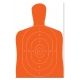 Law Enforcement Targets B-27E Economy Silhouette Target 23x35 Inch Orange 100 Per Case B-27E-ORANGE
