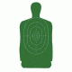 Law Enforcement Targets B-27S Standard Silhouette Target 24x45 Inch Green 100 Per Case