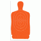 Law Enforcement Targets B-27S Standard Silhouette Target 24x45 Inch Orange 100 Per Case